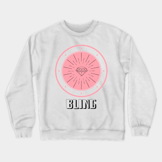 Bling Crewneck Sweatshirt by NinaJ